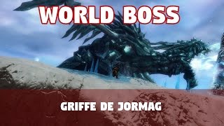 Guild Wars 2 WORLD BOSS La Griffe de Jormag [upl. by Dorweiler]