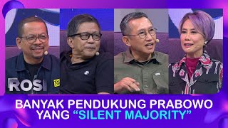 Saling Sanggah Qodari VS Rocky Gerung VS Eep Saefullah Soal Silent Majority  ROSI [upl. by Coleville]