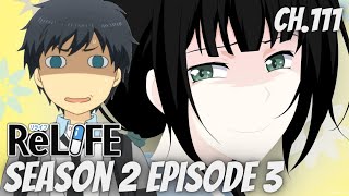 Relife Season 2 Episode 3  Relife Manga Chapter No 111 Explained in Hindi [upl. by Knight]