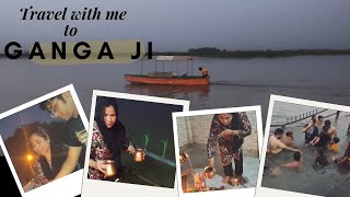 Ganga Dussehra per Kiya Ganga snan♥️👃🤗🥰VIP Ghat narora vlog [upl. by Wivinah698]