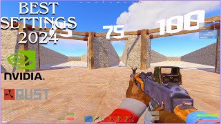 BEST 2024 RUST SETTINGS PVP  PERFORMANCE [upl. by Droffig]