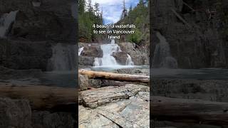 Some of the amazing waterfalls to visit while in Vancouver Island waterfall nature subscribe [upl. by Helen508]