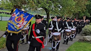 Cambuslang Volunteers Flute Band  Blantyre and Cambuslang No Surrender Club Abod 21stSep 2024 [upl. by Trevah527]