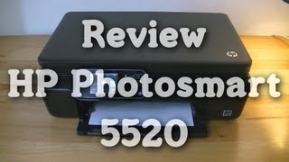 Review HP Photosmart 5520 [upl. by Sartin]