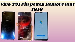 Vivo y91 Pin petten Remove umt remove letest security 2024 [upl. by Alessandra]