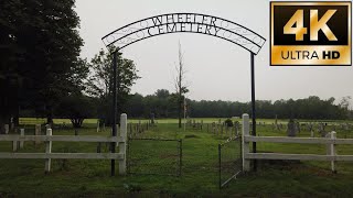 1790 Wheeler Cemetery Morrisville Vermont A Foggy Summer Morning Walk with Birds Chirping in 4k [upl. by Dov]