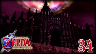 Zelda Ocarina of Time 3D  Cap34 El Castillo de Ganon [upl. by Eatnwahs]