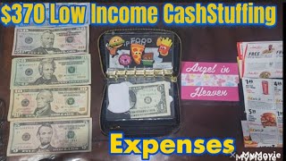 370 Cash Stuffing ExpensesLow Income Budgeting Cash Envelopes cashenvelopesystem budget money [upl. by Ramedlav]