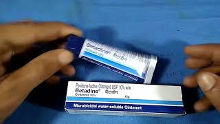 Betadine Ointment uses and benefits II [upl. by Ramirolg]