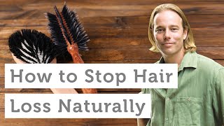 How to Stop Hair Loss and Baldness Naturally [upl. by Joed278]