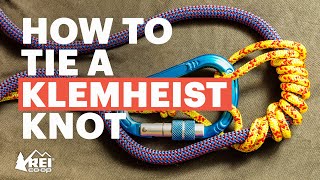 Rock Climbing How to Tie a Klemheist Knot [upl. by Holcomb]