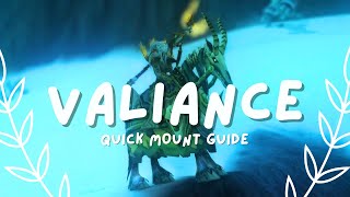 ☠️ VALIANCE  Quick Mount Guide [upl. by Aennyl235]