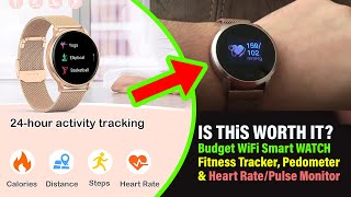 WIFI GOKOO Smart watch Q8  Budget Smart Watch Fitness Tracker Heart Monitor Pedometer [upl. by Nylrem]