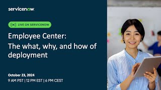 Employee Center The what why and how of deployment [upl. by Alemahs73]