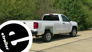 etrailer  Mount DrawTite MaxFrame Trailer Hitch Receiver on a 2017 Chevrolet Silverado 1500 [upl. by Aloel937]