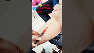 💉 IV INJECTION  HINDI INJECTION  INTRAVENOUS shortsytshorts ramesh hospitalivinjectionin [upl. by Kcirdneked]