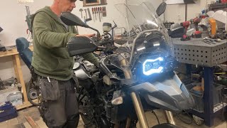 1824 BMW F800GS⚙️ ”Som inget har hänt”😆😃 [upl. by Levan646]