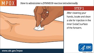 How to administer a JYNNEOS vaccine intradermally [upl. by Caesar]