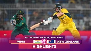 SA vs AUS Semifinal World Cup 2023 Highlights South Africa vs Australia Highlights  Match Highligh [upl. by Pierette]