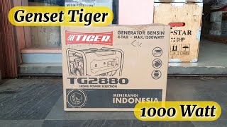 Mesin Genset Tiger TG 2880 1000 Watt [upl. by Johannah217]