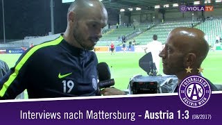 LiveInterviews nach Mattersburg  Austria Wien 13 [upl. by Luapleahcim]