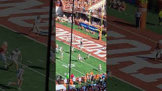 Arch Manning First Collegiate Touchdown Pass for Texas Instinctive [upl. by Lleirbag804]