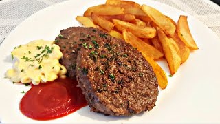 Comment Cuire Un Steak Haché  Recette Pour Étudiant   Back To School [upl. by Furgeson]