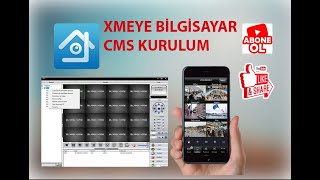 XMEYE CMS KURULUMU  BİLGİSAYARDAN UZAKTAN İZLEME YAZILIMI [upl. by Yeneffit42]