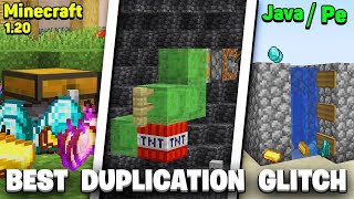 Best Duplication Glitch In Minecraft 120  Works In Server  🔥  JavaPe [upl. by Aikmat]