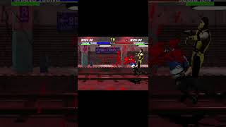 Shang Tsung Sindel Stryker 100 Combo umk3 mortal kombat retro combo fightinggames gaming [upl. by Enaelem42]