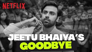 Jeetu Bhaiya’s Emotional Farewell 🥺  Kota Factory Season 3 [upl. by Aihsenat]