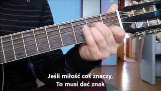 Lady Pank  Stacja Warszawa cover gitara karaoke [upl. by Avon800]