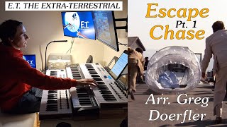 ET  Escape Chase Pt 1  Theater Organ [upl. by Rori]