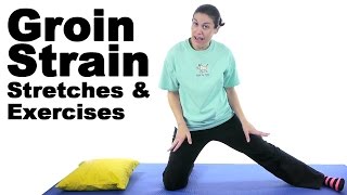 Groin Strain Stretches amp Exercises  Ask Doctor Jo [upl. by Bowrah]