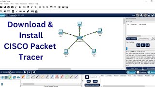 How to Download amp Install Cisco Packet Tracer  Cisco Packet Tracer ka Installation IrfanTech01 [upl. by Adiuqal135]