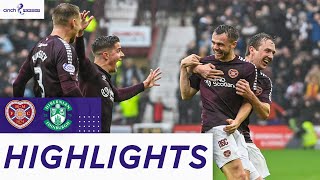 Heart Of Midlothian 22 Hibernian  Forrest Rocket In Brilliant Edinburgh Derby  cinch Premiership [upl. by Nnyledam570]