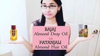 Patanjali vs Bajaj Almond Hair Oil  Review [upl. by Krueger]