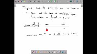 taux effectifs vs nominaux [upl. by Pax840]