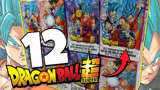 Abri 12 Huevos Sorpresa de Dragon Ball Super WEBO LATE SURPRISE [upl. by Aeht]