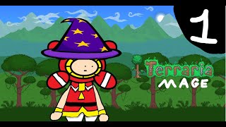 Terraria Mage Playthrough Part 1 Hippity Hoppity Your Life Is Now My Property Halloween Stream [upl. by Lhok]