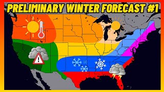 First Preliminary Winter Forecast 20232024  Early Predictions and Outlook [upl. by Webb]