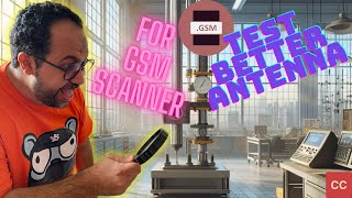 GSM An Easy Method to Measure Which Receiver Antenna is Better GSM scanner [upl. by Brodeur74]