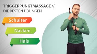 Triggerpunktmassage für Schulter und Nacken  Triggerpunkte selbst behandeln  SAPURA THERAPIE [upl. by Akinnej]