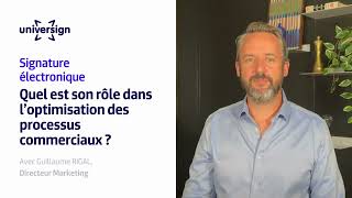 Signature électronique  Son rôle dans loptimisation des processus commerciaux [upl. by Toy]