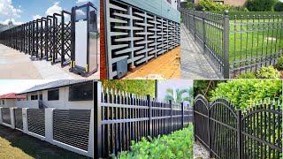 modern metal fence design ideas [upl. by Siffre]