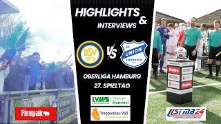 Düneberger SV  FC Union Tornesch 27 Spieltag Oberliga Hamburg [upl. by Lebatsirhc144]