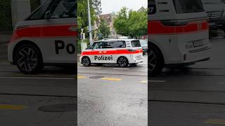 Polizei 🚨 Sirene und Blaulicht in Zürich [upl. by Kokaras]