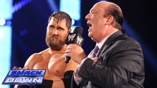 Paul Heyman reflects his new client Curtis Axels debut SmackDown May 24 2013 [upl. by Daphie184]