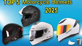 Best Motorcycle Helmets in 2025   Top 5 Best Motorcycle Helmets Reviews and Buying Guide [upl. by Slemmer]