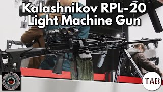 Russias New Light Machine Gun  RPL20 [upl. by Nelra]